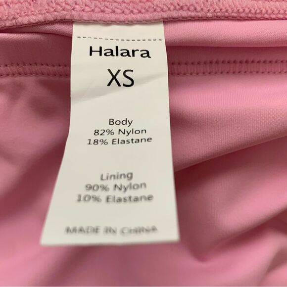 New HALARA Racerback Built-in Bra Side Pocket 2-Piece Mini Slip Dress. Size XS - Picture 8 of 8